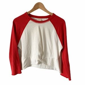 Zara girls baseball shirt